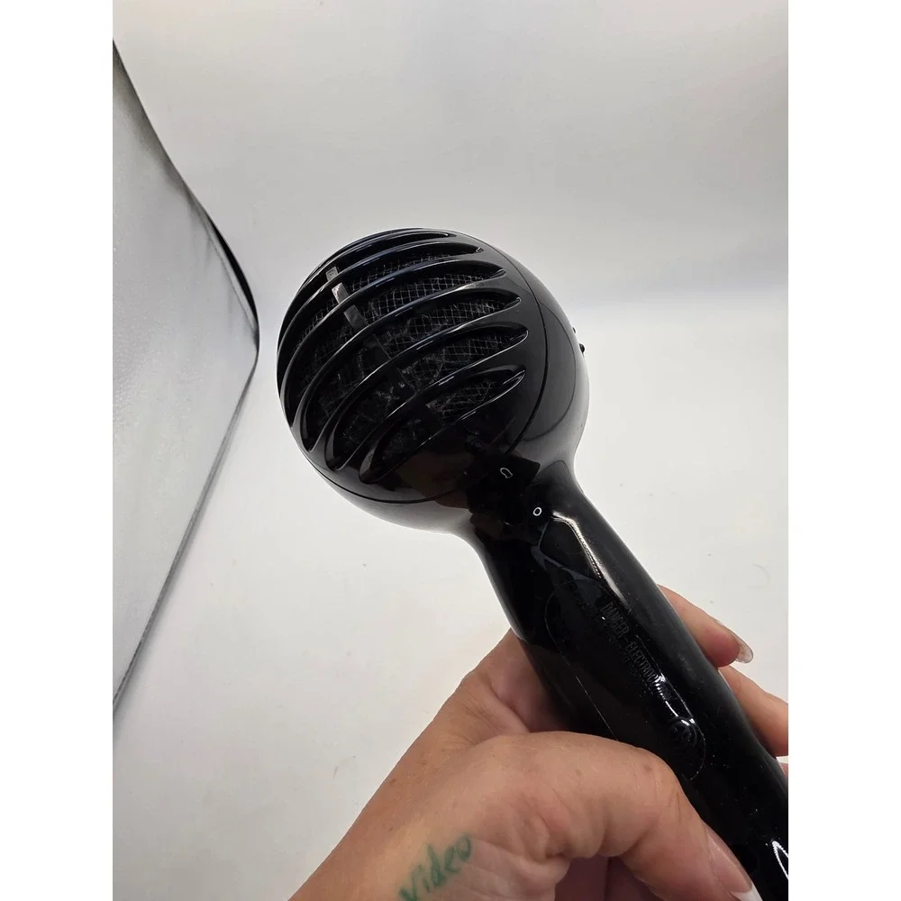 Conair 1875 Watt Hair Dryer Black Chrome Model 256X Heat Speed Settings